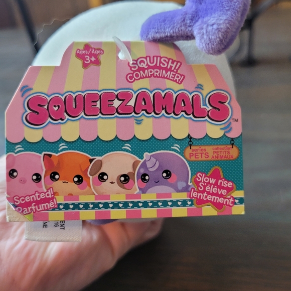 Squeezamals Wave 1 Unicorn Plush Figure - Picture 11 of 13
